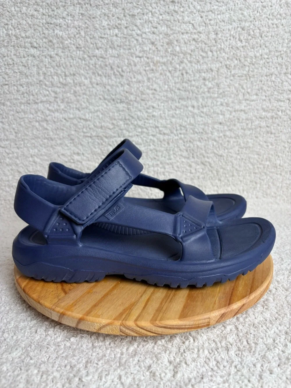 Teva Sandals Mens 7 Womens 9 Blue Hurricane Drift Strappy Open Toe Casual